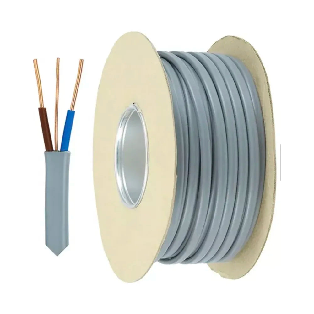6242Y Grey Twin & Earth Cable 1.5mm | 50m Drum
