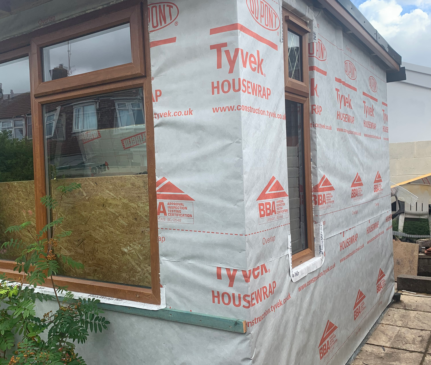Tyvek Housewrap Breather Wall Membrane from DuPont - 100m x 1.4m Roll